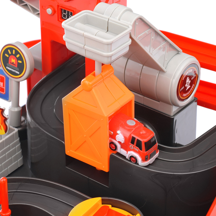 Фото к товару Трек "Пожарная служба" 5577-24 в коробке Трек "Пожарная служба" 5577-24 в коробке