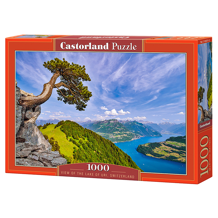 Пазлы 1000 "Вид на озеро Ури. Швейцария" Пазлы 1000 "Вид на озеро Ури. Швейцария"