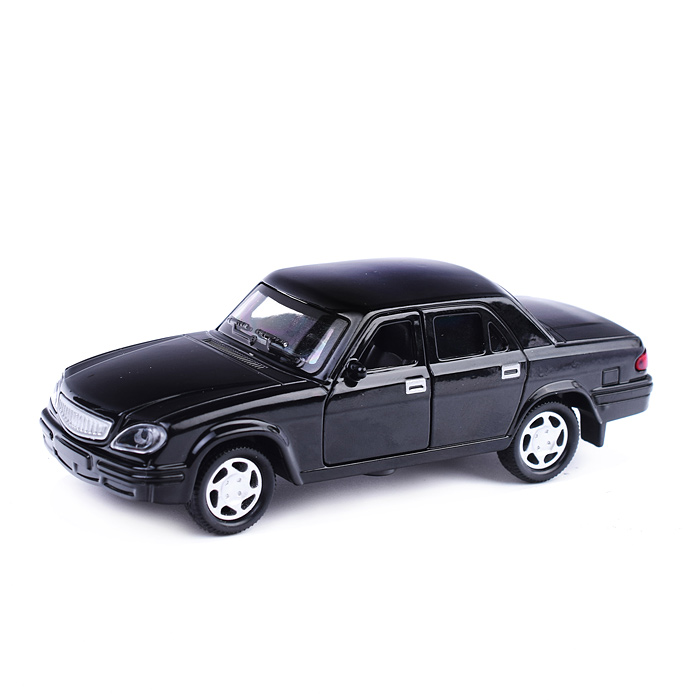 Фото к товару Машина металл ГАЗ -31105 «Волга» 12 см, (двери, багаж, черный)инерц, в коробке Машина металл ГАЗ -31105 «Волга» 12 см, (двери, багаж, черный)инерц, в коробке