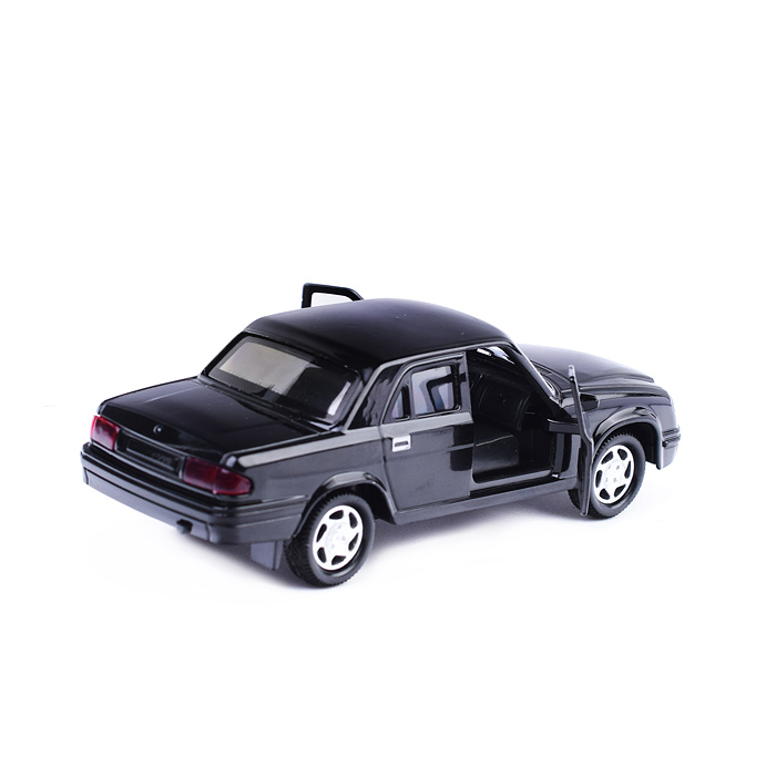 Фото к товару Машина металл ГАЗ -31105 «Волга» 12 см, (двери, багаж, черный)инерц, в коробке Машина металл ГАЗ -31105 «Волга» 12 см, (двери, багаж, черный)инерц, в коробке