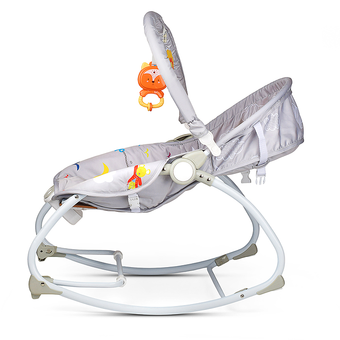 Фото к товару Шезлонг детский 715-1C "Морской" музыка, вибрация, в коробке Шезлонг детский 715-1C "Морской" музыка, вибрация, в коробке