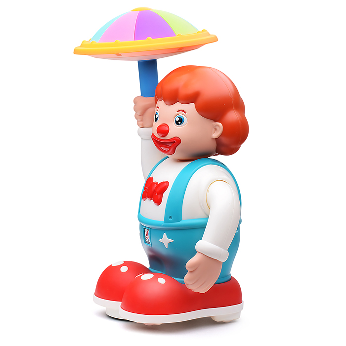 Фото к товару Интерактивная игрушка YJ-3050 "Клоун" на батарейках, в коробке Интерактивная игрушка YJ-3050 "Клоун" на батарейках, в коробке