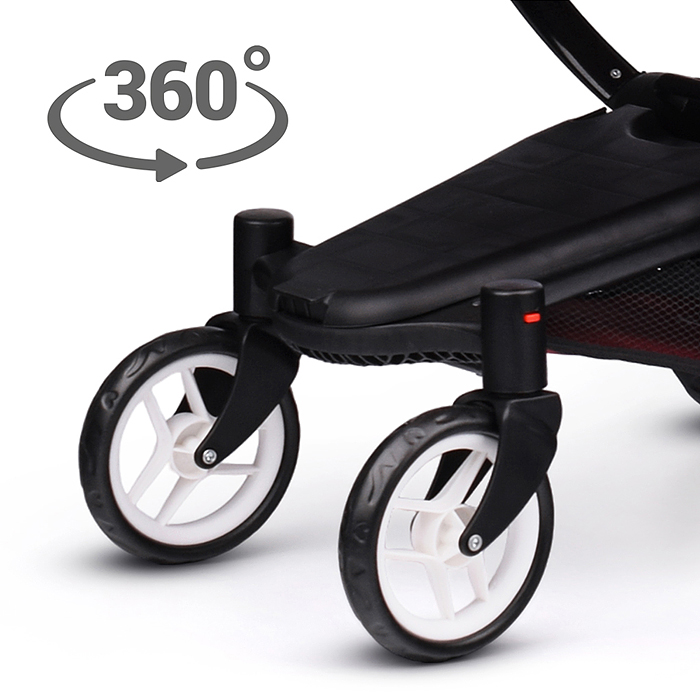 Коляска для кукол 9641 металлическая, регулируемая ручка, с корзиной, цвет розовый