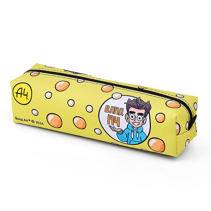 Пенал 210х50х60мм., на молнии мягкий "Влад А4"