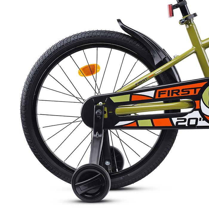 Фото к товару Велосипед 20" Rocket First, цвет хаки Велосипед 20" Rocket First, цвет хаки