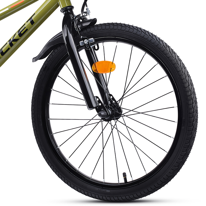 Фото к товару Велосипед 20" Rocket First, цвет хаки Велосипед 20" Rocket First, цвет хаки