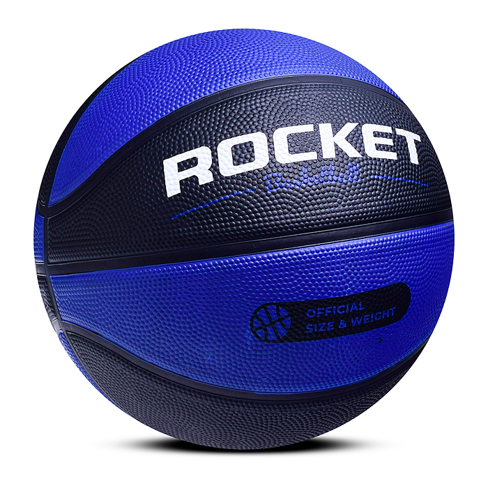 Фото к товару Мяч баскетбольный ROCKET 600г Мяч баскетбольный ROCKET 600г