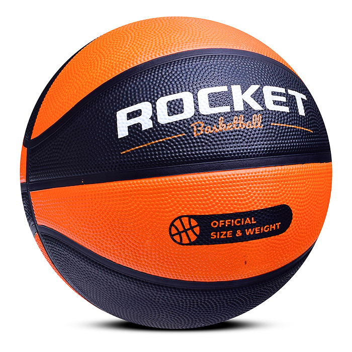 Фото к товару Мяч баскетбольный ROCKET 600г Мяч баскетбольный ROCKET 600г