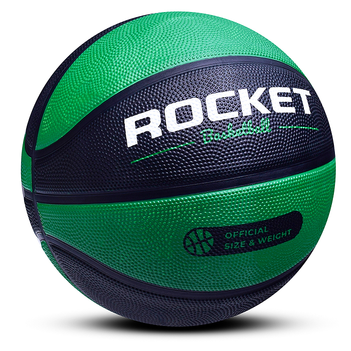 Фото к товару Мяч баскетбольный ROCKET 600г Мяч баскетбольный ROCKET 600г