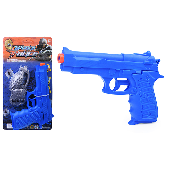 Пистолет 255-15 "Полицейский" с гранатой, на листе Пистолет 255-15 "Полицейский" с гранатой, на листе