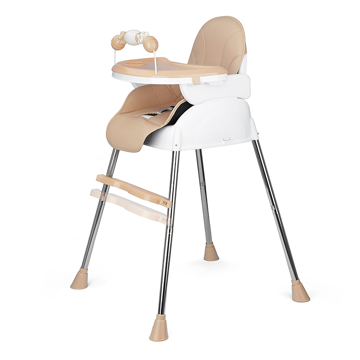 Фото к товару Стульчик детский STR012 бежевый, в коробке Стульчик детский STR012 бежевый, в коробке