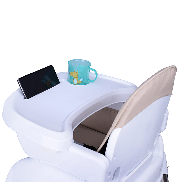 Фото к товару Стульчик детский STR012 бежевый, в коробке Стульчик детский STR012 бежевый, в коробке