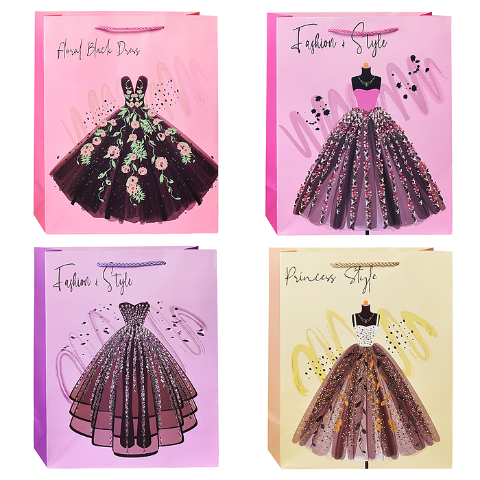 Пакет подарочный 00-4870 "Для неё!" 26*10*32см. Пакет подарочный 00-4870 "Для неё!" 26*10*32см.