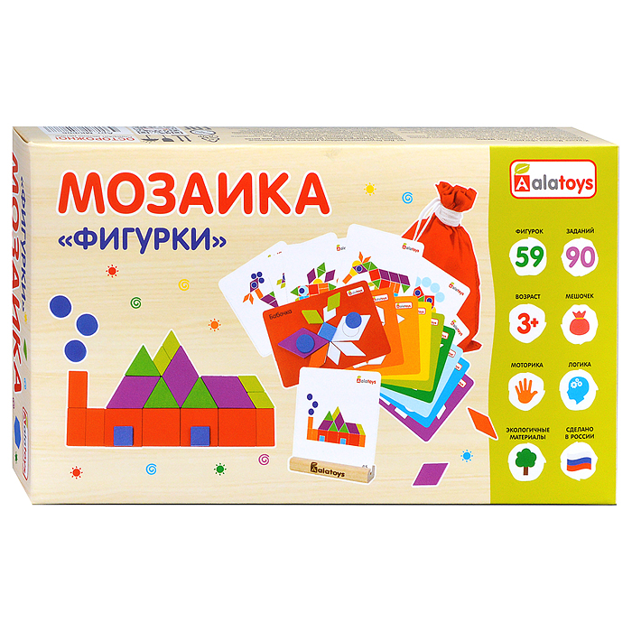 Фото к товару Мозаика "Фигурки" Мозаика "Фигурки"