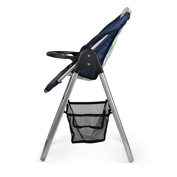 Фото к товару Стульчик для кормления кукольный 9697A складной, с корзиной, принт листья Стульчик для кормления кукольный 9697A складной, с корзиной, принт листья