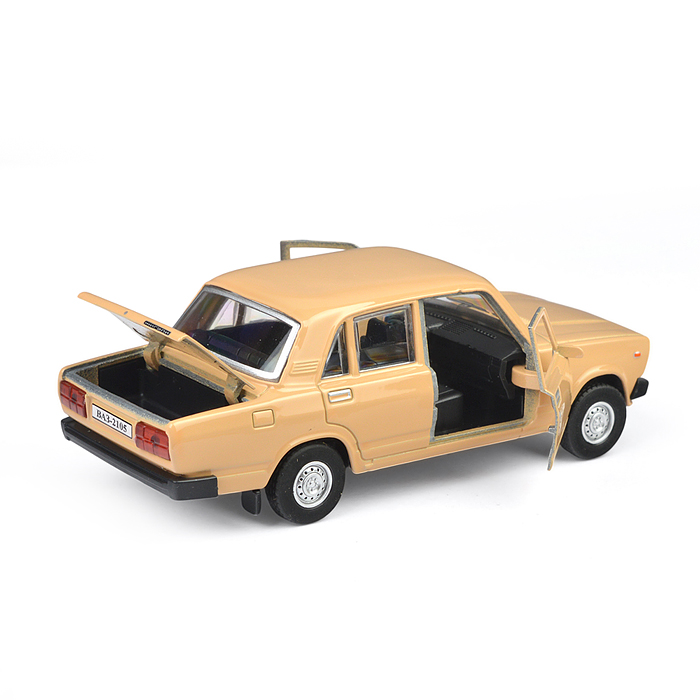 Фото к товару Машина металл LADA "Ваз-2105" 1997 12 см, (двери, багаж) инерц. Машина металл LADA "Ваз-2105" 1997 12 см, (двери, багаж) инерц.