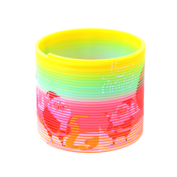 Пружинка-радуга A0518-SDTR "Новогодняя" в пакете