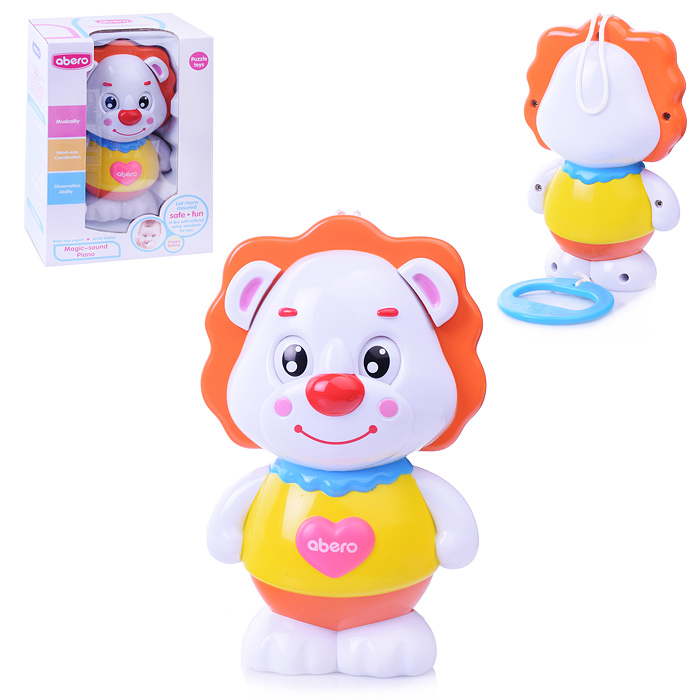 Развивающая игрушка QX-91080E "Милый львенок" в коробке Развивающая игрушка QX-91080E "Милый львенок" в коробке