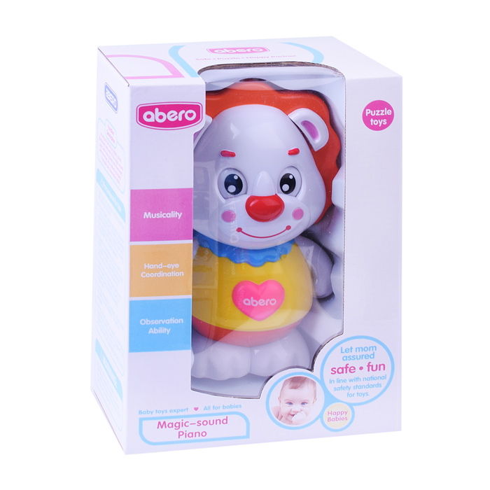 Фото к товару Развивающая игрушка QX-91080E "Милый львенок" в коробке Развивающая игрушка QX-91080E "Милый львенок" в коробке