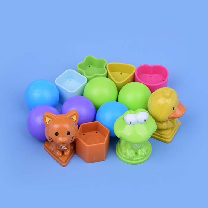 Ходунки QX-91158E "Веселые зверята" с сортером, в коробке