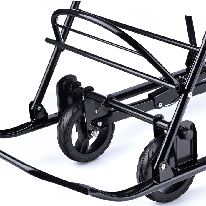 Фото к товару Санки-коляска Снежинка универсал-1 (скорость синий) Санки-коляска Снежинка универсал-1 (скорость синий)