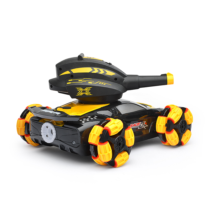 Фото к товару Машина QF665-2 "Торнадо-1" с пушкой и паром, на р/у 27 MHz, в коробке Машина QF665-2 "Торнадо-1" с пушкой и паром, на р/у 27 MHz, в коробке