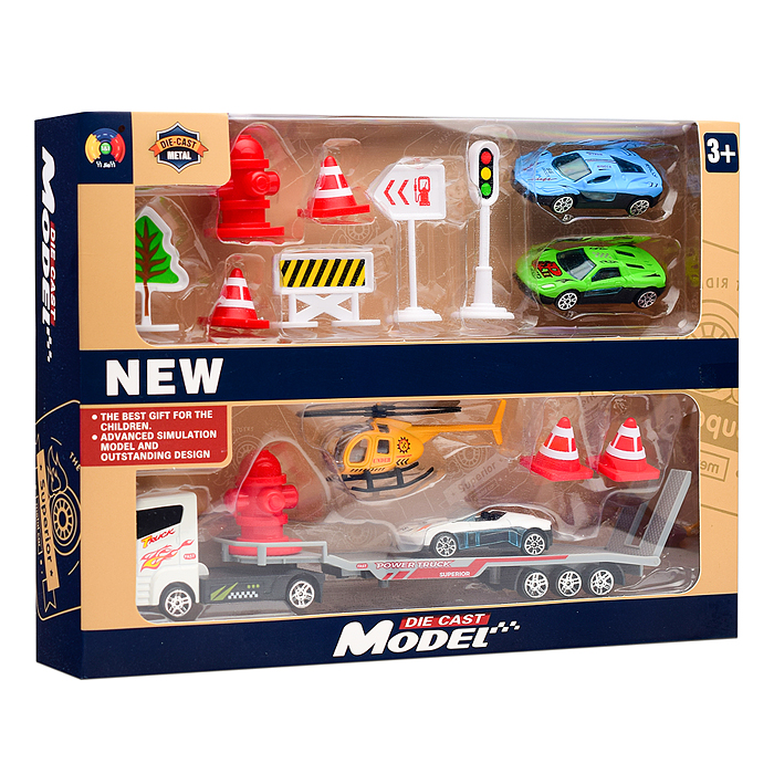 Фото к товару Набор транспорта G3688D "Город" в коробке Набор транспорта G3688D "Город" в коробке