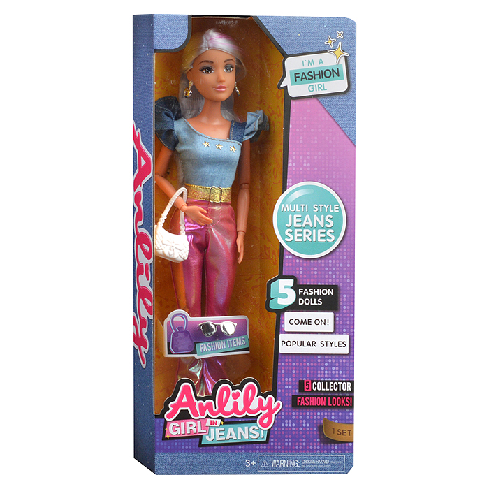 Фото к товару Кукла 616068B "Эмма" в коробке Кукла 616068B "Эмма" в коробке