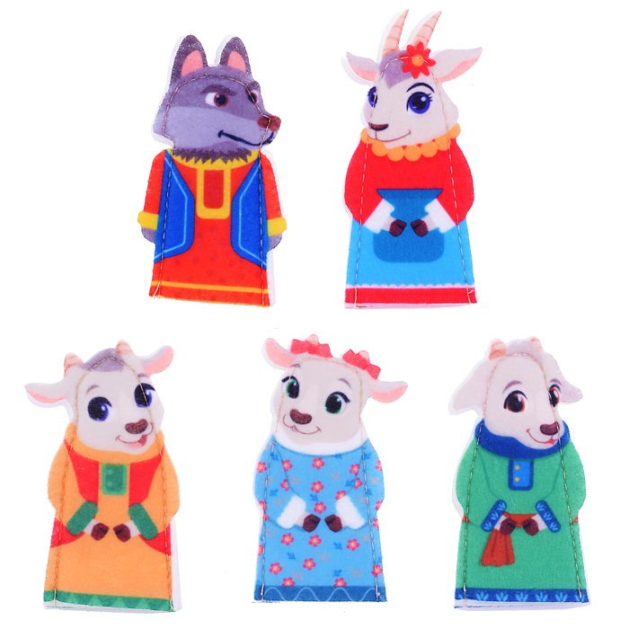 Пальчиковый театр "Волк и козлята" Пальчиковый театр "Волк и козлята"