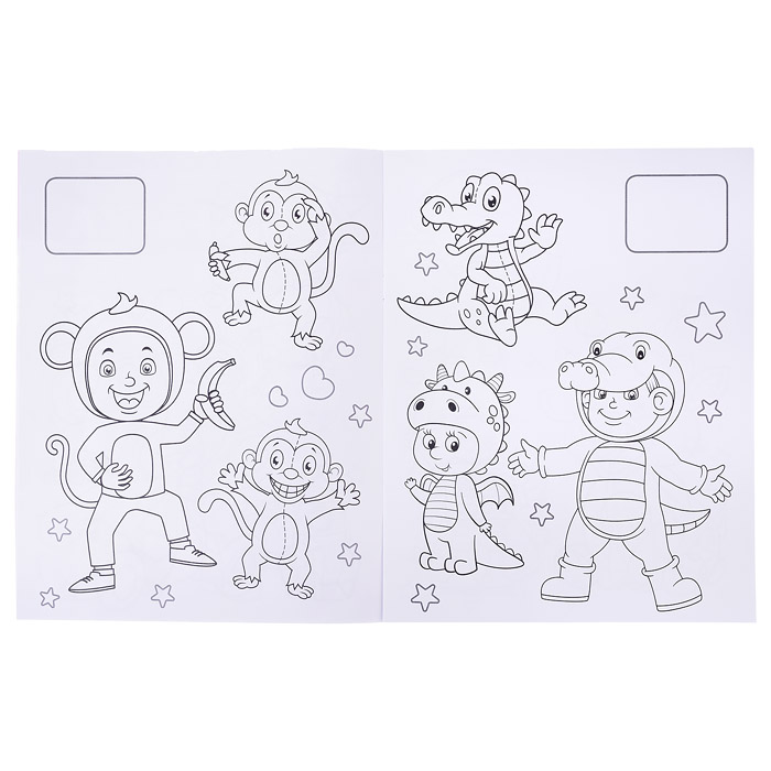 Раскраска. Игрушки (дракон)