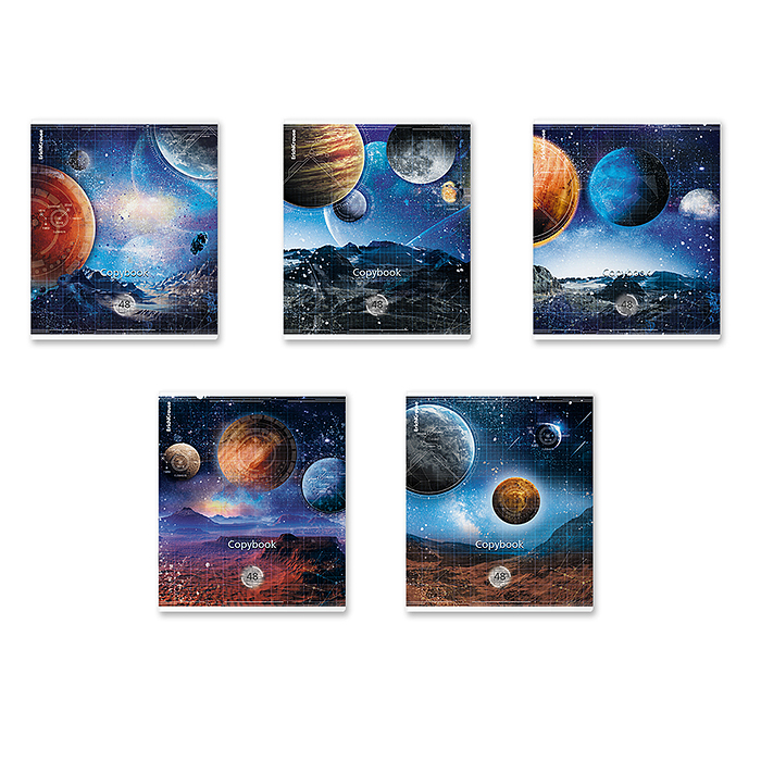 Тетрадь 48л., клетка, Вселенная Тетрадь 48л., клетка, Вселенная