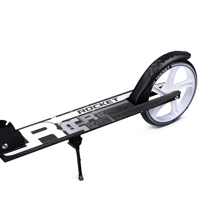 Фото к товару Самокат-снегокат R0181.BK с изогнутой ручкой (черный) Самокат-снегокат R0181.BK с изогнутой ручкой (черный)