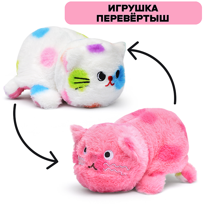Мягкая игрушка М1377 "Кот. Пушистик." 20 см.