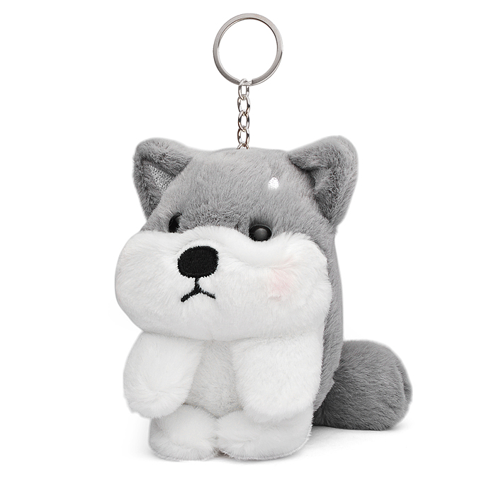 Фото к товару Мягкая игрушка-брелок М1339 "Собака" 17 см. Мягкая игрушка-брелок М1339 "Собака" 17 см.