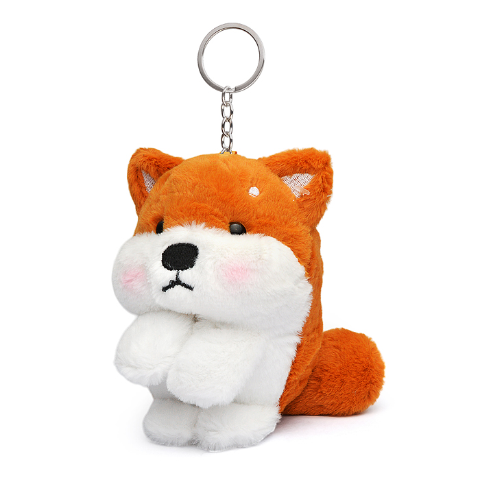 Фото к товару Мягкая игрушка-брелок М1339 "Собака" 17 см. Мягкая игрушка-брелок М1339 "Собака" 17 см.