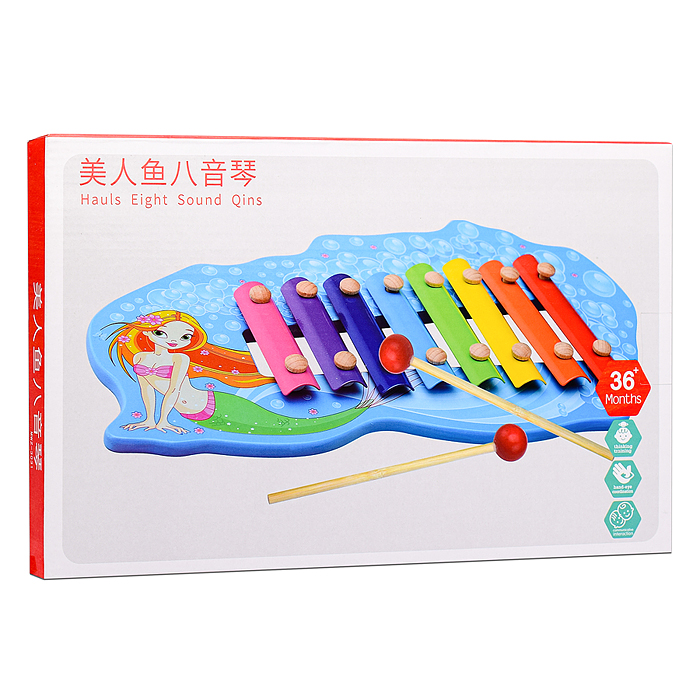 Фото к товару Металлофон D1981 "Русалка" Металлофон D1981 "Русалка"