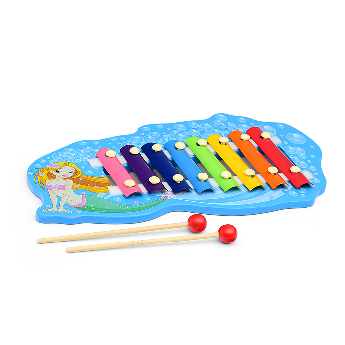 Фото к товару Металлофон D1981 "Русалка" Металлофон D1981 "Русалка"