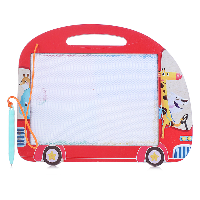 Фото к товару Доска для рисования D1988 "Веселый автобус" Доска для рисования D1988 "Веселый автобус"