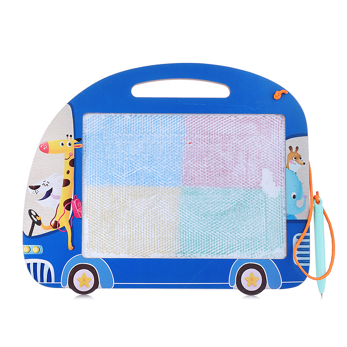 Фото к товару Доска для рисования D1988 "Веселый автобус" Доска для рисования D1988 "Веселый автобус"