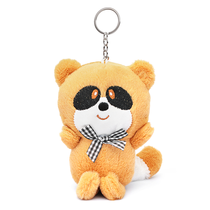 Мягкая игрушка-брелок M1312 "Енот" 