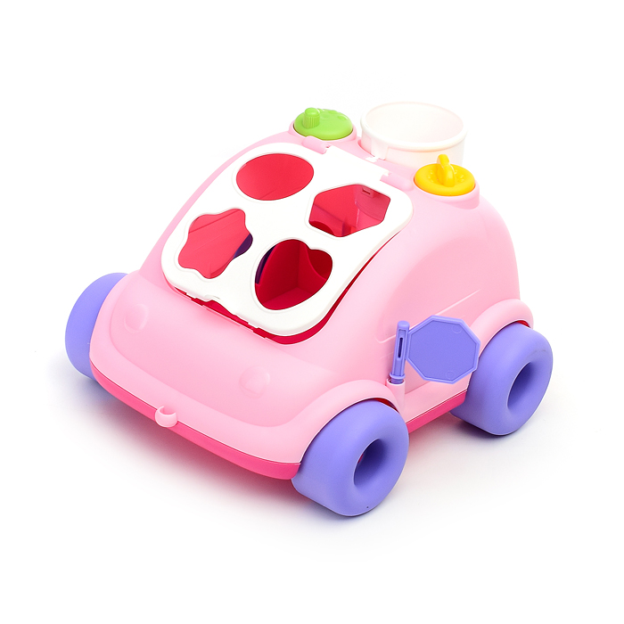 Фото к товару Сортер-каталка QX-91165E "Логическое авто" в коробке Сортер-каталка QX-91165E "Логическое авто" в коробке