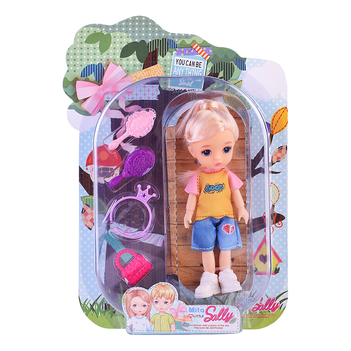 Кукла 91036-A "Джуди" с аксессуарами, на листе