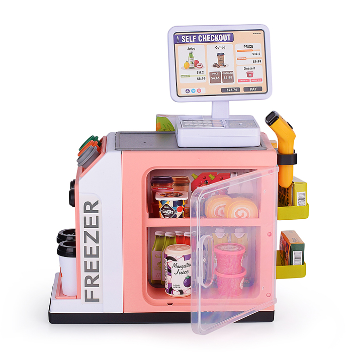 Игровой набор супермаркет 668-138 "Универсам" (46 предметов) в коробке