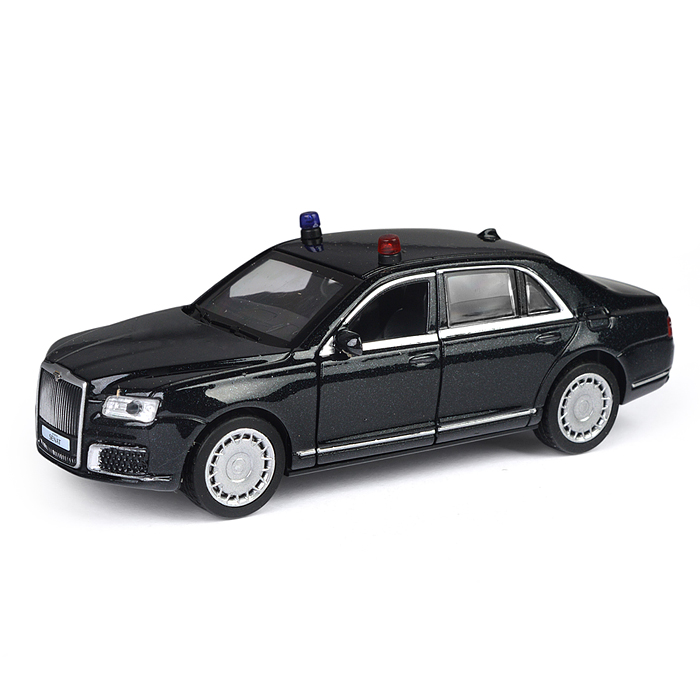 Фото к товару Машина металл Аурус Сенат 13,5 см, (двери, багаж, черный) инерц, в коробке Машина металл Аурус Сенат 13,5 см, (двери, багаж, черный) инерц, в коробке