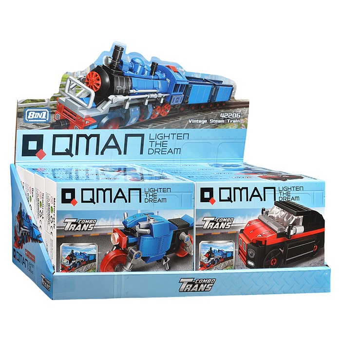 Конструктор 42206 "Транспорт" 8 в 1, в коробке