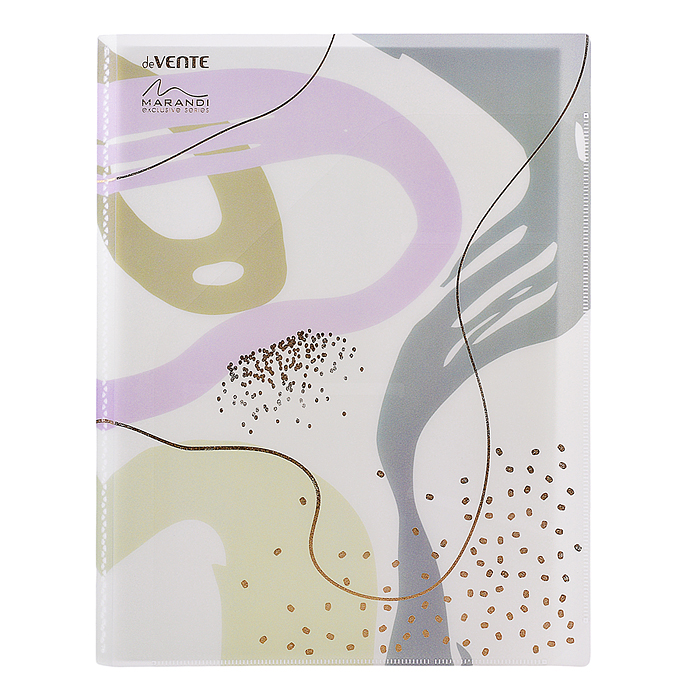 Папка с 20 вкладышами A4 "Marandi. Sparkle" A4 (235x310x15 мм) 400 мкм, 
