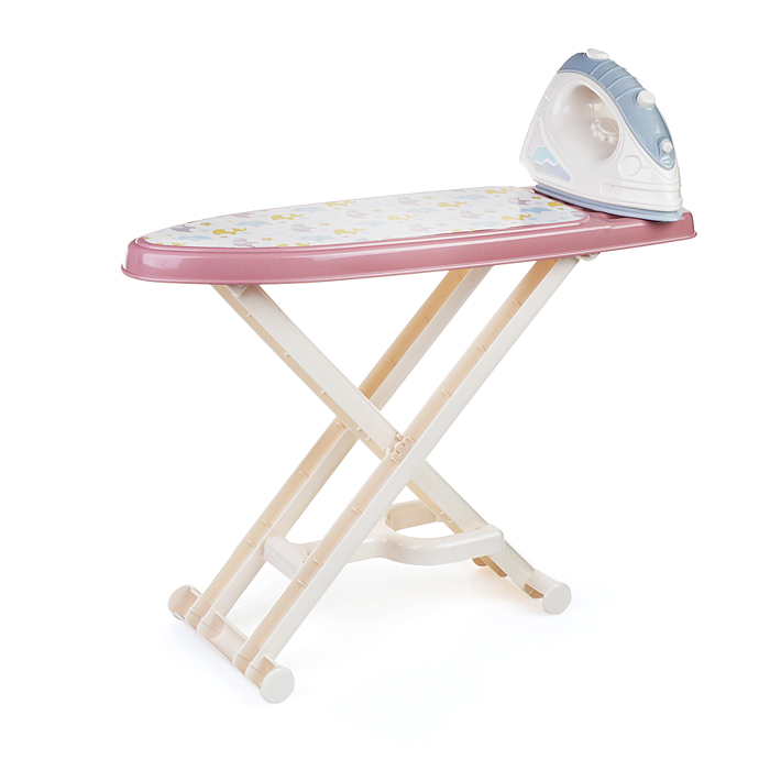 Фото к товару Набор игровой "Утюжок №3 с гладильной доской" (коралловый) (в сеточке) Набор игровой "Утюжок №3 с гладильной доской" (коралловый) (в сеточке)