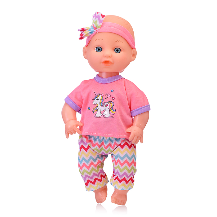 Фото к товару Пупс UT0138-2 "Мой пупсик" Юленька с аксессуарами, в пакете Пупс UT0138-2 "Мой пупсик" Юленька с аксессуарами, в пакете