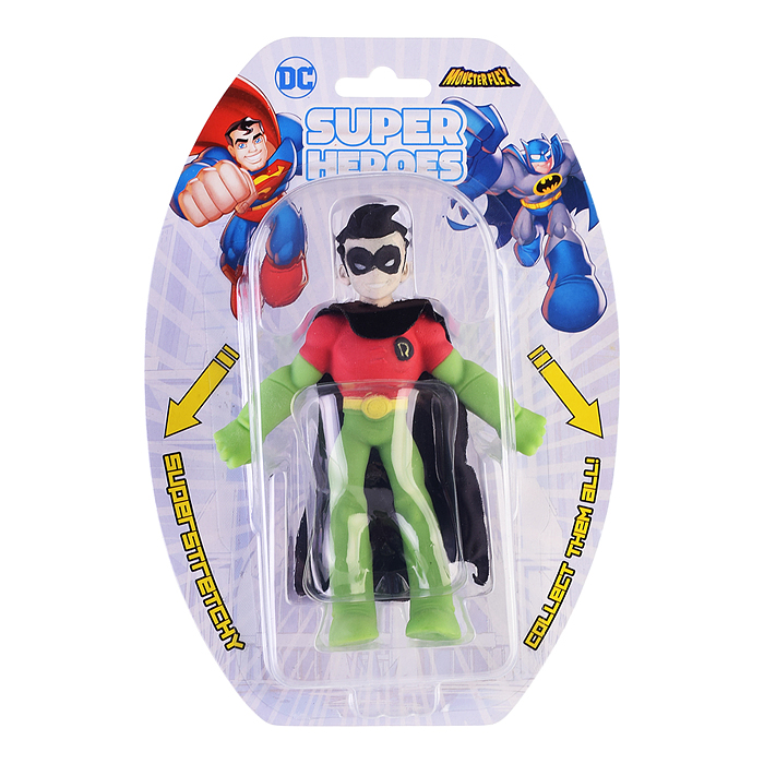 тянущаяся фигурка 15см Monster Flex Super Heroes, Robin тянущаяся фигурка 15см Monster Flex Super Heroes, Robin