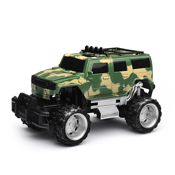 Фото к товару Машинка радиоуправляемая "Джип" масштаб 1:18, 4-х канальный пульт, на батарейках Машинка радиоуправляемая "Джип" масштаб 1:18, 4-х канальный пульт, на батарейках